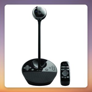 Logitech BCC950 ConferenceCam 1080p USB Webcam with Speakerphone, Black