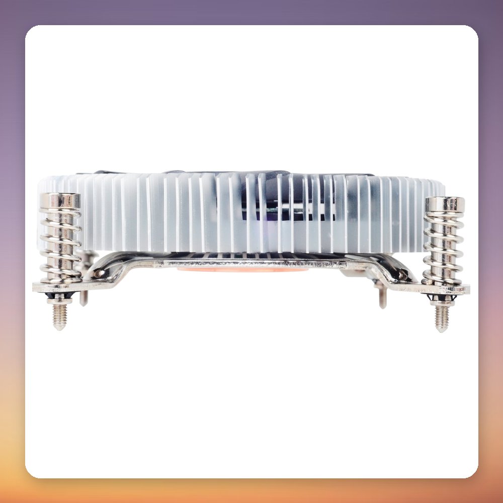 Silverstone Nitrogon NT07-115X 80 mm Low-Profile CPU Cooler, 23 mm Height, 65 W TDP – image 5