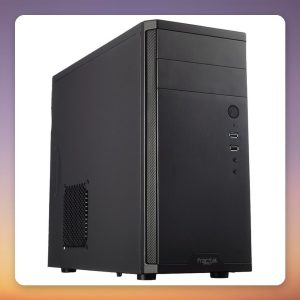 Fractal Design Core 1100 Micro-ATX Mini Tower Case, Black
