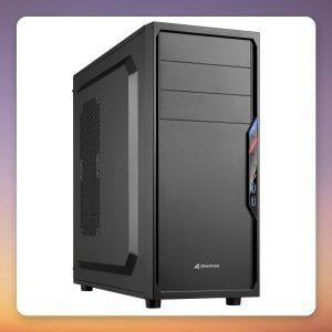 Sharkoon VS4-V ATX Midi Tower Case, Black