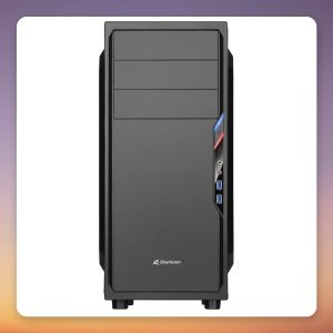 Sharkoon VS4-V ATX Midi Tower Case, Black