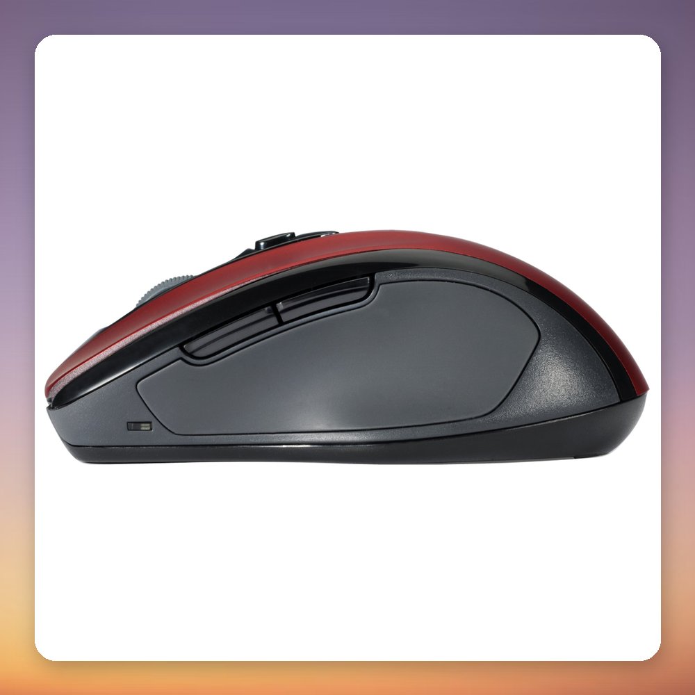 Kensington Pro Fit Mid-Size Wireless Mouse, Ruby Red, 2.4 GHz – image 3