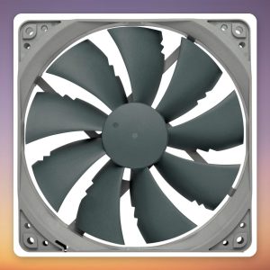 Noctua NF-P14s redux-1500 PWM 140 mm Case Fan, 450-1500 RPM, 4-Pin