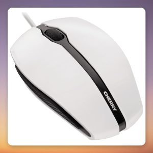 Cherry GENTIX Wired Optical Mouse, 1000 DPI, USB, Graphite