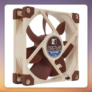 Noctua NF-A9 PWM 92 mm Case Fan, 400-2,000 RPM, SSO Bearing, 4-Pin PWM