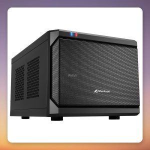 Sharkoon QB ONE Mini-ITX Mini-Tower Case, Black, 15 L