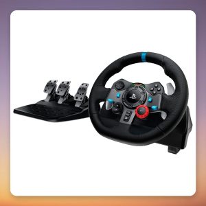 Logitech G29 Driving Force Racing Wheel with Pedals for PS5, PS4, PS3 and PC