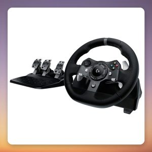 Logitech G920 Driving Force Racing Wheel with Pedals, Xbox Series X|S, Xbox One & PC