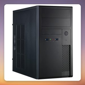 Chieftec XT-01B-OP Midi Tower Case, Black, Micro-ATX