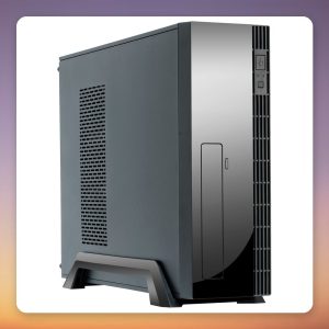Chieftec UE-02B Micro-ATX Case, Black, with 250W SFX 80 PLUS Bronze PSU