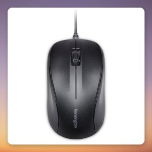 Kensington ValuMouse Wired Optical Mouse, 1000 dpi, Silent Click, Ambidextrous