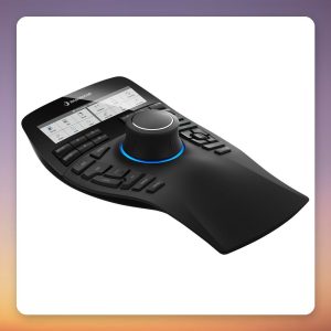3Dconnexion SpaceMouse Enterprise 6DoF 3D Mouse, 31 Buttons, USB