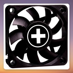 Xilence XF032 60 mm Case Fan, 2100 RPM, 3-Pin, Black