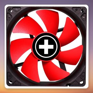 Xilence Performance C Series 92 mm Case Fan, Black/Red, 1,500 RPM, 21 dB
