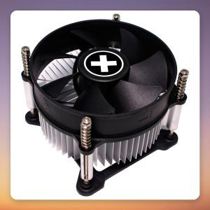Xilence I200 92 mm Top-Blower CPU Cooler, Black, 65W TDP