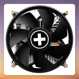 Xilence I200 92 mm Top-Blower CPU Cooler, Black, 65W TDP