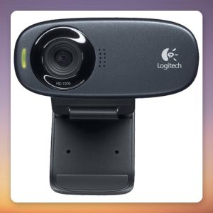 Logitech C310 HD Webcam 720p USB, Built-in Microphone, Black