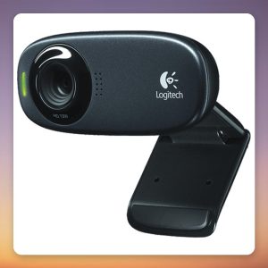 Logitech C310 HD Webcam 720p USB, Built-in Microphone, Black