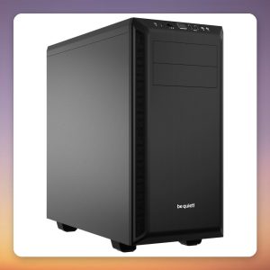 be quiet! Pure Base 600 Midi Tower ATX Case, Black, 2x Pure Wings 2