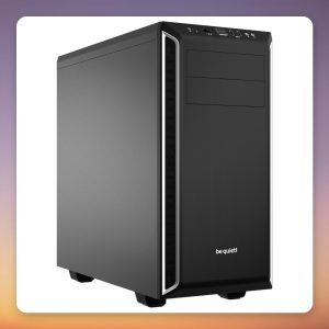 be quiet! Pure Base 600 Midi Tower ATX Case, Black/Silver