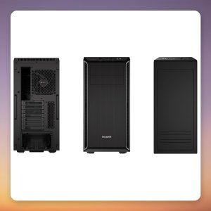 be quiet! Pure Base 600 Midi Tower ATX Case, Black/Silver