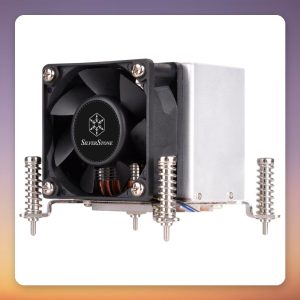 SilverStone Argon AR09-115XS 60 mm Single Tower CPU Cooler, 3 Heatpipes, Intel LGA 115x/1200