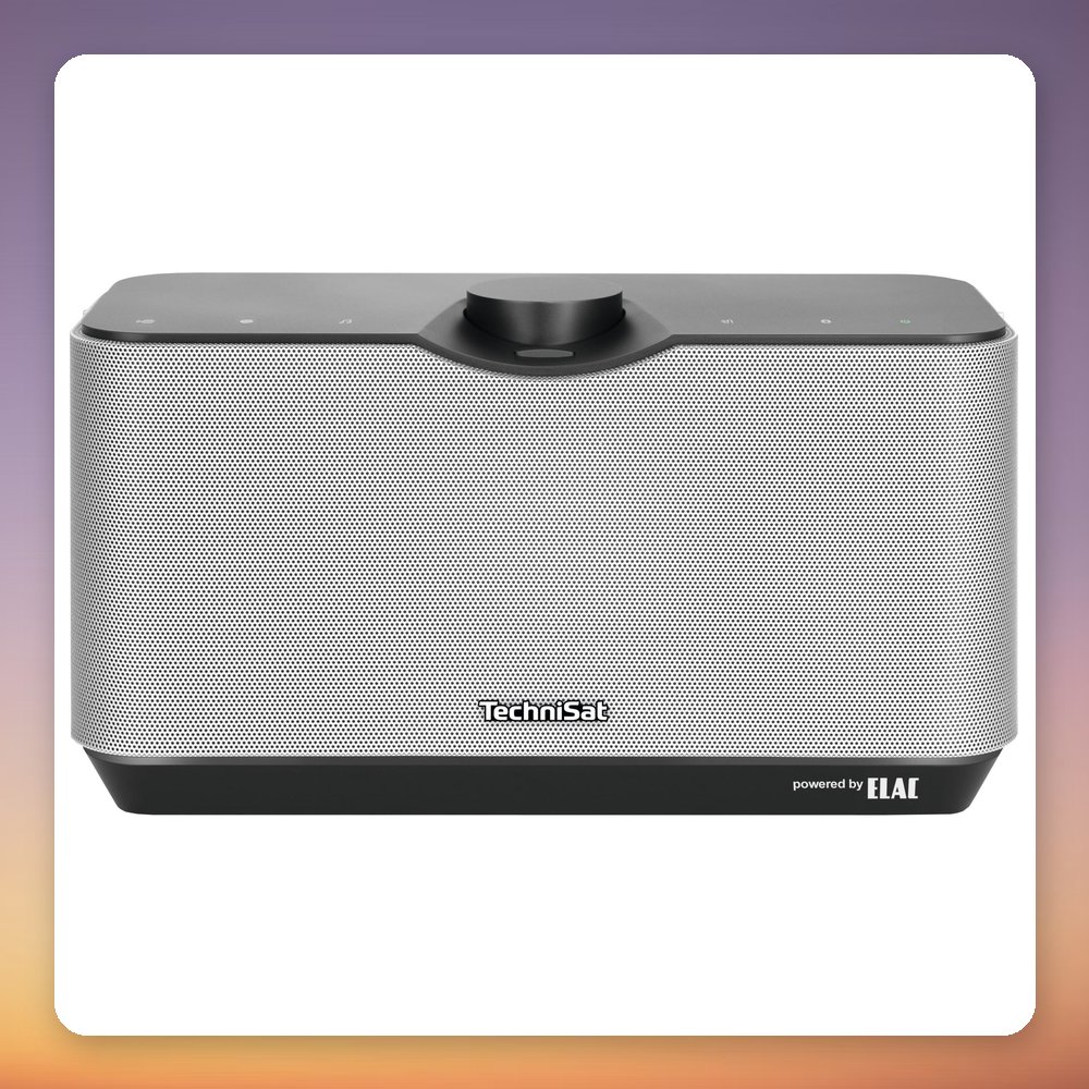 TechniSat AUDIOMASTER MR2 Internet Radio Speaker, Wi-Fi, Bluetooth, Spotify Connect, Black
