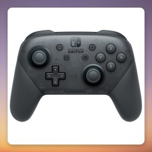Nintendo Switch Pro Controller Wireless Gamepad, Grey, Bluetooth, 40 h Battery