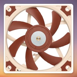 Noctua NF-A12x15 PWM 120 mm x 15 mm Slim PWM Fan, 450-1850 RPM