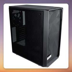 Fractal Design Meshify C Dark Tint TG ATX Mid Tower Case, Black