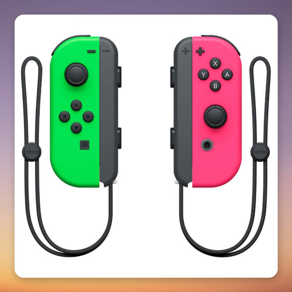 Nintendo Joy-Con Controller Set, Neon Green/Pink, for Nintendo Switch – image 2