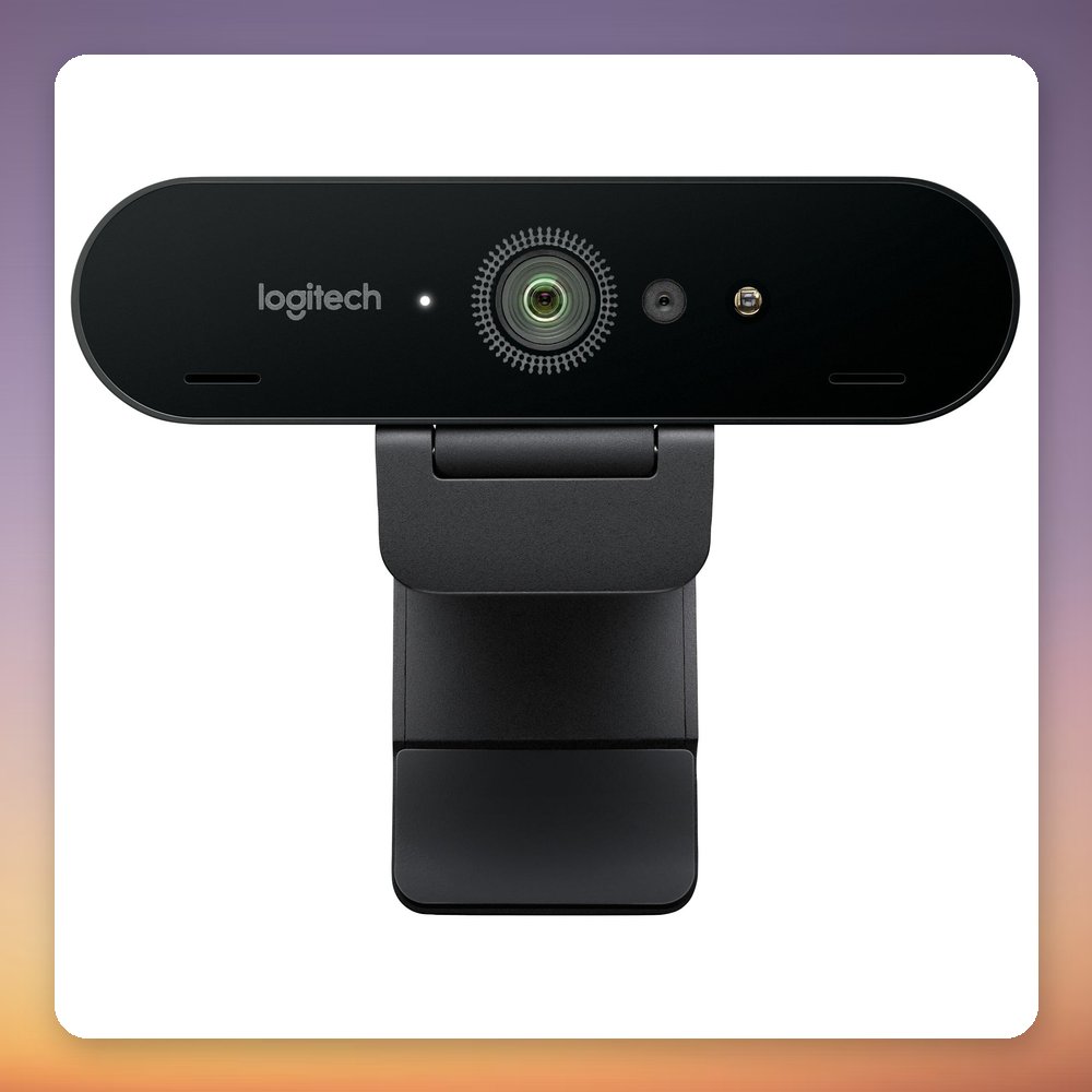Logitech BRIO 4K Ultra HD Webcam with HDR and Windows Hello, Black – image 2