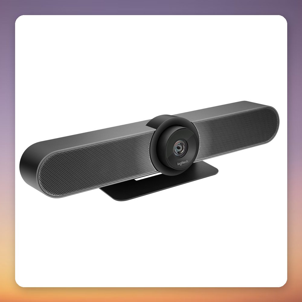 Logitech MeetUp 4K Conference Camera with 120° Field of View, Black