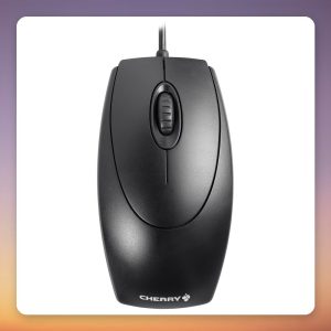 Cherry WheelMouse Optical M-5450 Wired USB Mouse, 1000 DPI, Black