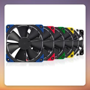 Noctua NF-F12 PWM chromax.black.swap 120 mm PWM Fan, Black