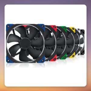 Noctua NF-A14 PWM chromax.black.swap 140 mm PWM Case Fan, Black