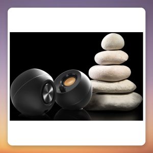Creative Pebble 2.0 USB-Powered PC Speakers, Black, 3.5 mm Line-In