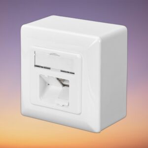 Digitus CAT.6 Data Connection Socket with 2x RJ-45 Ports