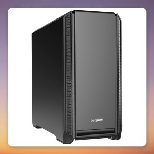 be quiet! Silent Base 601 Midi Tower Case, Black, E-ATX, 2x 140 mm Fans