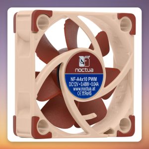 Noctua NF-A4x10 PWM 40 mm Case Fan, 4-Pin PWM, SSO2 Bearing
