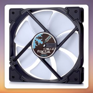 Fractal Design Venturi HP-12 PWM 120 mm Case Fan, White