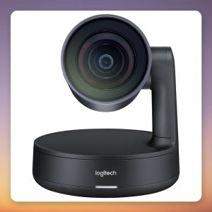Logitech Rally Camera 4K PTZ Conference Webcam, Black/Grey