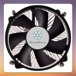 Silverstone Nitrogon NT09-115X 92 mm PWM Low-Profile CPU Cooler, LGA 115x/1200