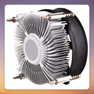Silverstone Nitrogon NT09-115X 92 mm PWM Low-Profile CPU Cooler, LGA 115x/1200