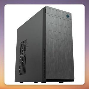 Chieftec HC-10B-OP ATX Mid Tower Case, Black, USB-C, 380 mm GPU Support