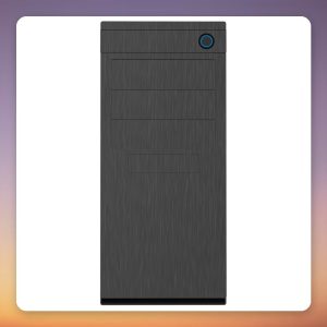 Chieftec HC-10B-OP ATX Mid Tower Case, Black, USB-C, 380 mm GPU Support
