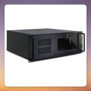 Inter-Tech U4-4088-S 4U Rack Server Case, ATX, Black