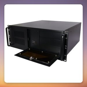 Inter-Tech U4-4088-S 4U Rack Server Case, ATX, Black