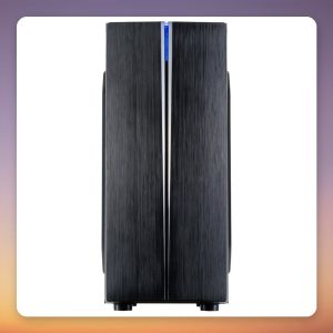 Inter-Tech B-48 ATX Midi-Tower Case, Black, Blue LED, 36 L