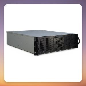 Inter-Tech 3U 30240 3U Rack Server Case, Black, ATX/Micro-ATX/Mini-ITX